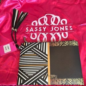 Sassy Jones Clutch Brand New Never Worn with tags